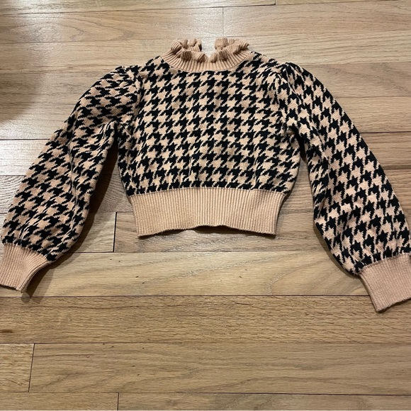 Janie and Jack Houndstooth Sweater - Picture 3 of 5